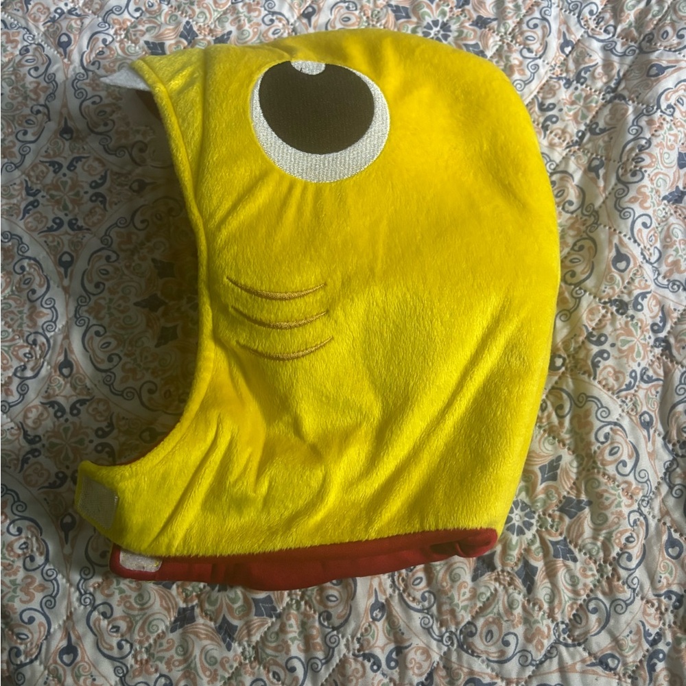 Yellow Fish Hooded Kids Towel